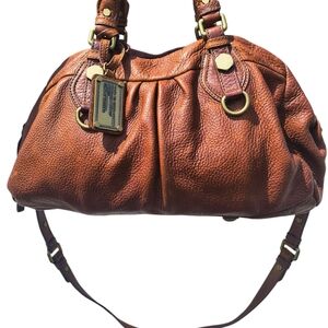 Marc By Marc Jacobs Tan Leather Shoulder Bag